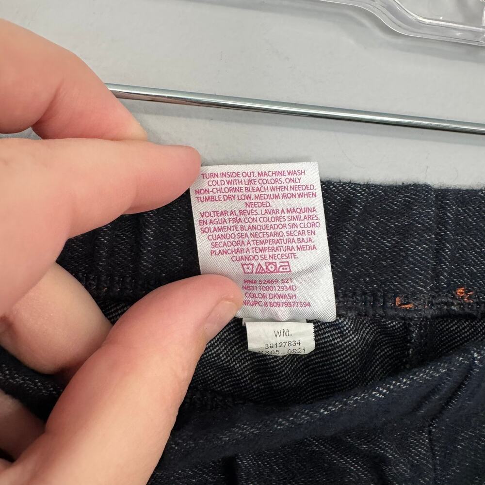 No Boundaries Faux Jeggings Dark Wash Leggings Juniors Size Large / 11 - 13 - Picture 5 of 5